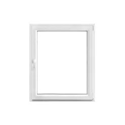PVC Fenster 71 3-fach Glas 1000/0500RS1flg. DK weiss/weiss ^ Hot