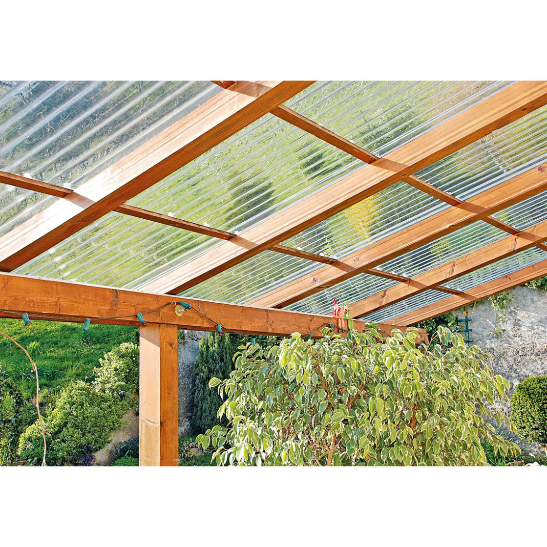 PVC Platte Strong Sinus 2000x900 mmTyp 1.2, 1 St = 1,8 m2 ^ Best