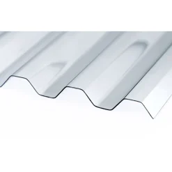 PVC Wellplatte Trapez klar 200 x 90 cm ^ New