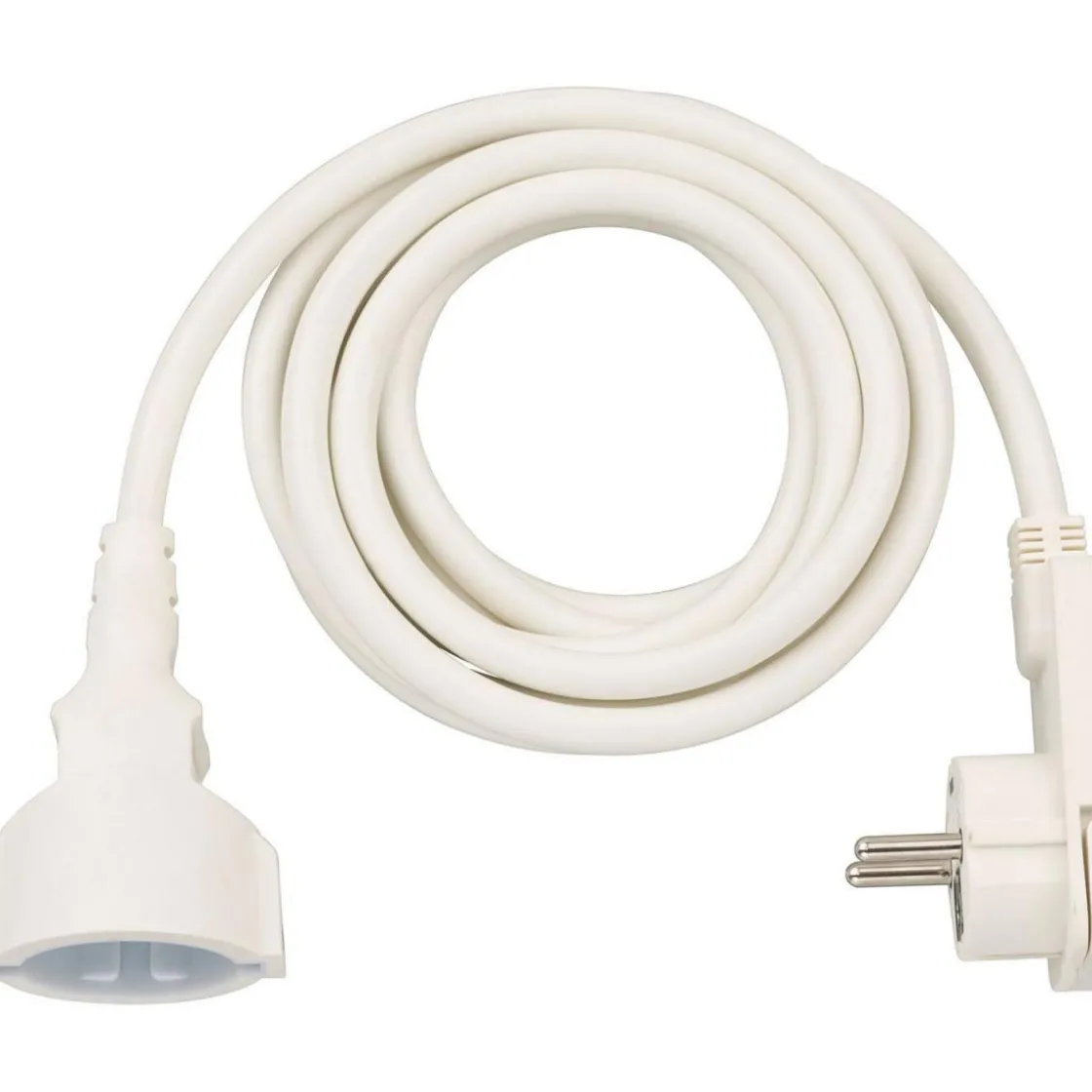 Qualitaets-Verlaengerungskabel mitFlachstecker m H05VV-FG1,5 weiss ^ Brennenstuhl Sale