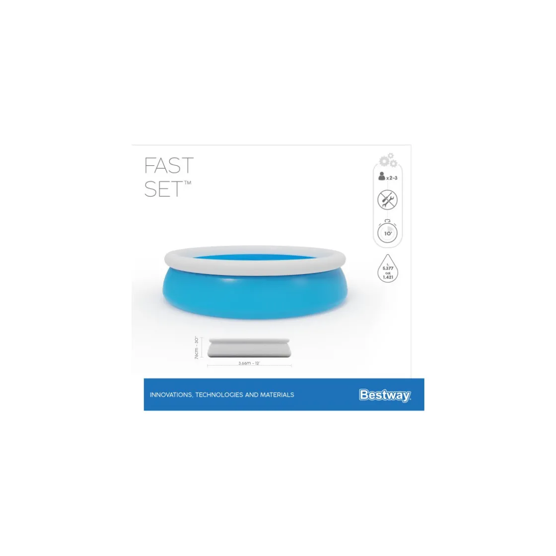 Quick Up Pool 366 cm ^ Hot