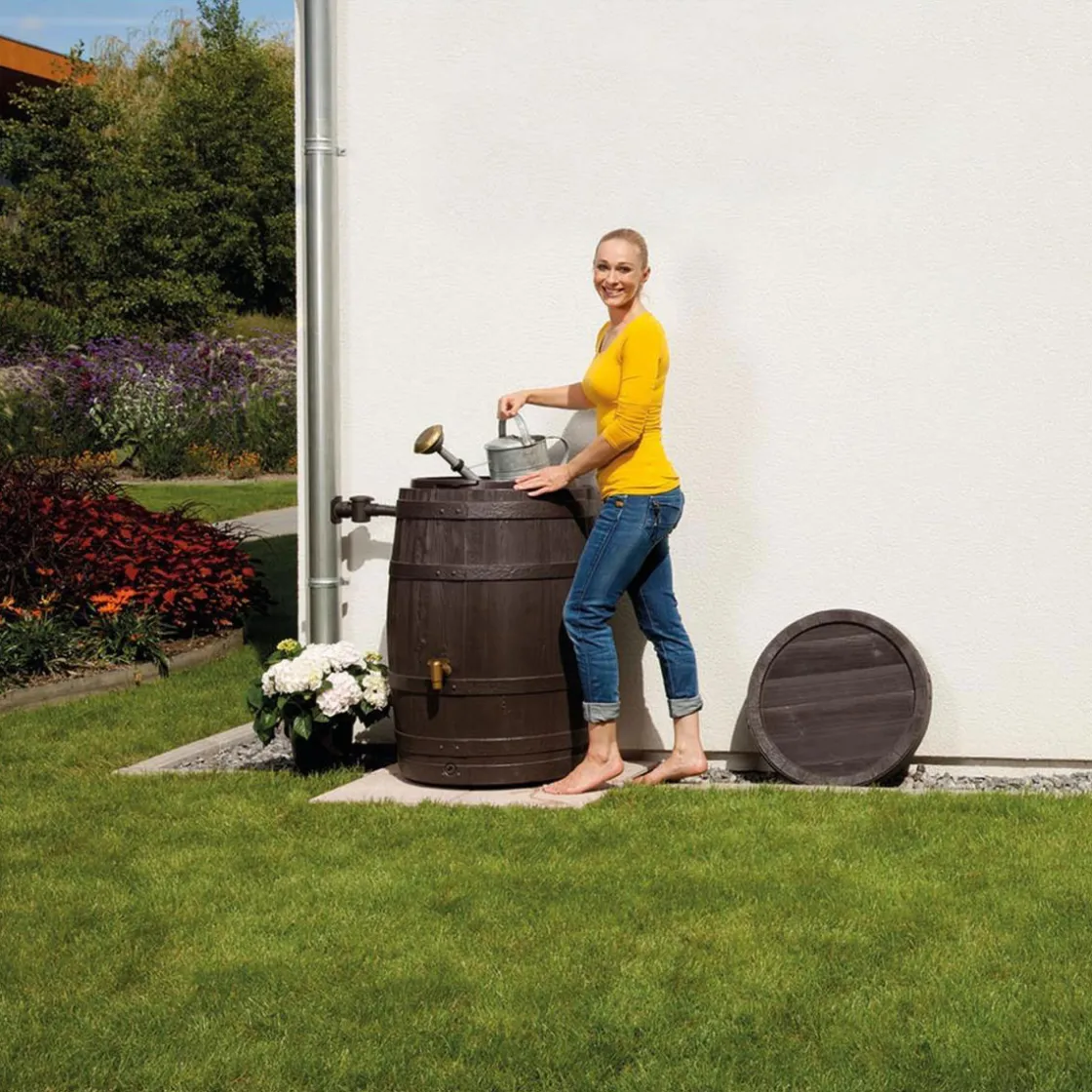 Regenfass VINO 400 L dunkelbraun ^ 4rain New