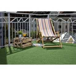 Kunstrasen Basic 100 x 200 cm mit Noppen ^ Rasen Deluxe Outlet