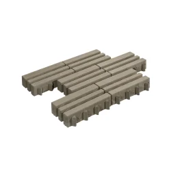 Rasengitterstein ECO City40x20x8cm grau mit Microfase ^ Lusit Best
