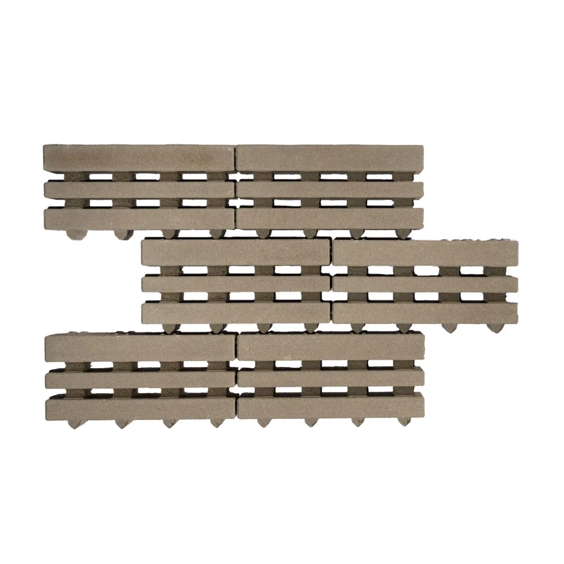 Rasengitterstein ECO City40x20x8cm grau mit Microfase ^ Lusit Best