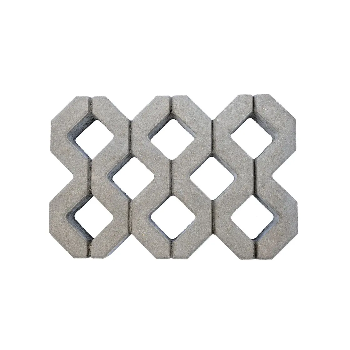 Rasengitter 60x40x8 cm grau mit Fase ^ Lusit Outlet
