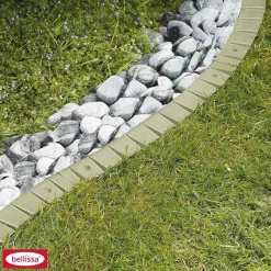 Rasenkante Comfort Kunststoff 50 x 11 x 5 cm ^