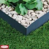 Rasenkante kleine Welle anthrazit 500x14 cm ^ Outlet