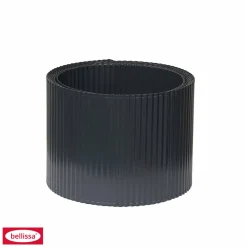 Rasenkante kleine Welle anthrazit 500x14 cm ^ Outlet
