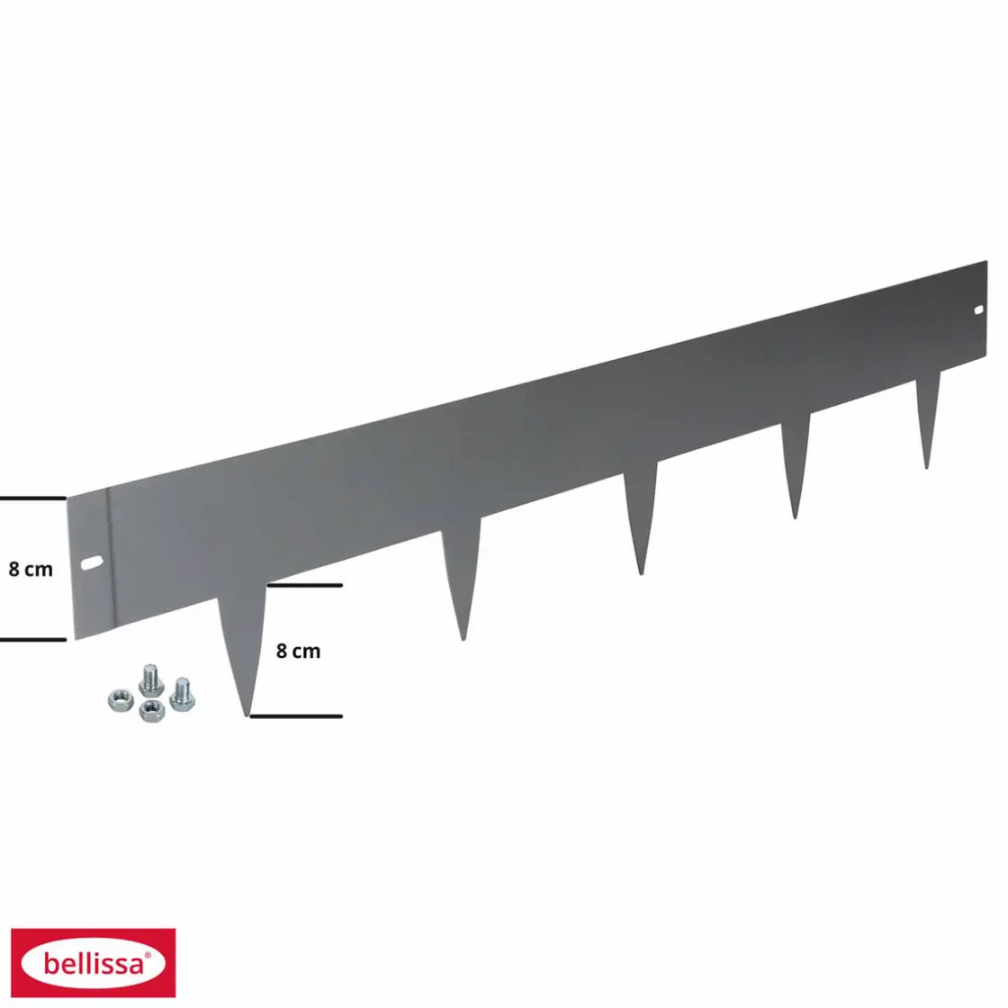 Rasenkante Spina 2er Set verzinkt 103 x 16 cm ^ Online