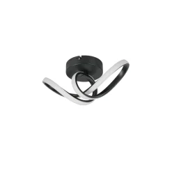 LED Deckenleuchte RUSA schwarz ^ Reality Best