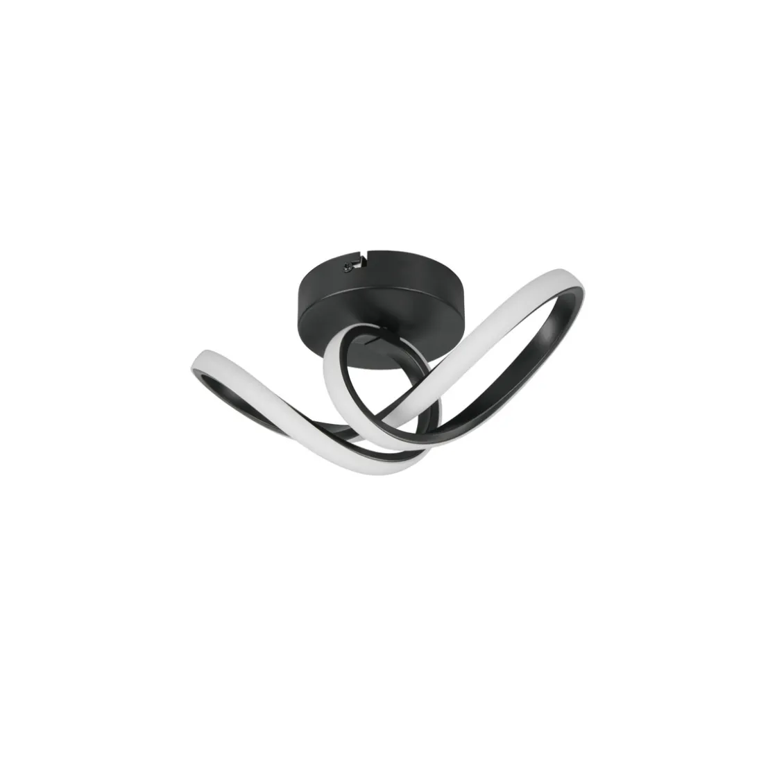 LED Deckenleuchte RUSA schwarz ^ Reality Best