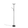 LED Stehleuchte SPECTER schwarz mit Lesearm ^ Reality Online