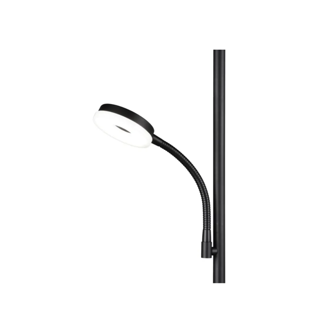 LED Stehleuchte SPECTER schwarz mit Lesearm ^ Reality Online