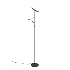 LED Stehleuchte SPECTER schwarz mit Lesearm ^ Reality Online