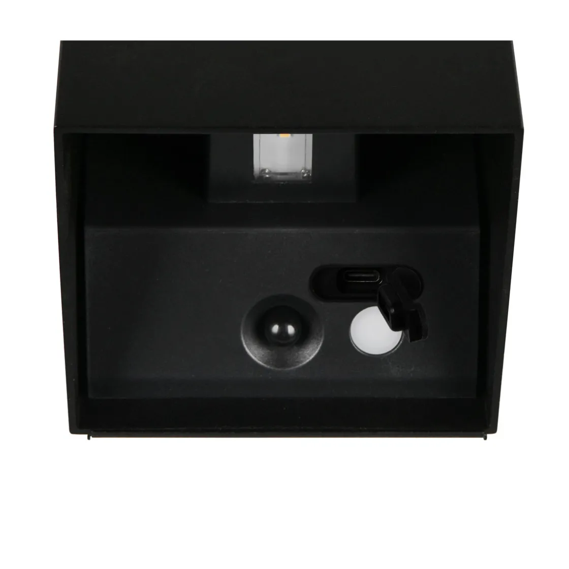 LED Wandleuchte GENIE schwarz eckig ^ Reality Outlet