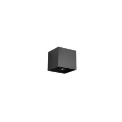 LED Wandleuchte GENIE schwarz eckig ^ Reality Outlet