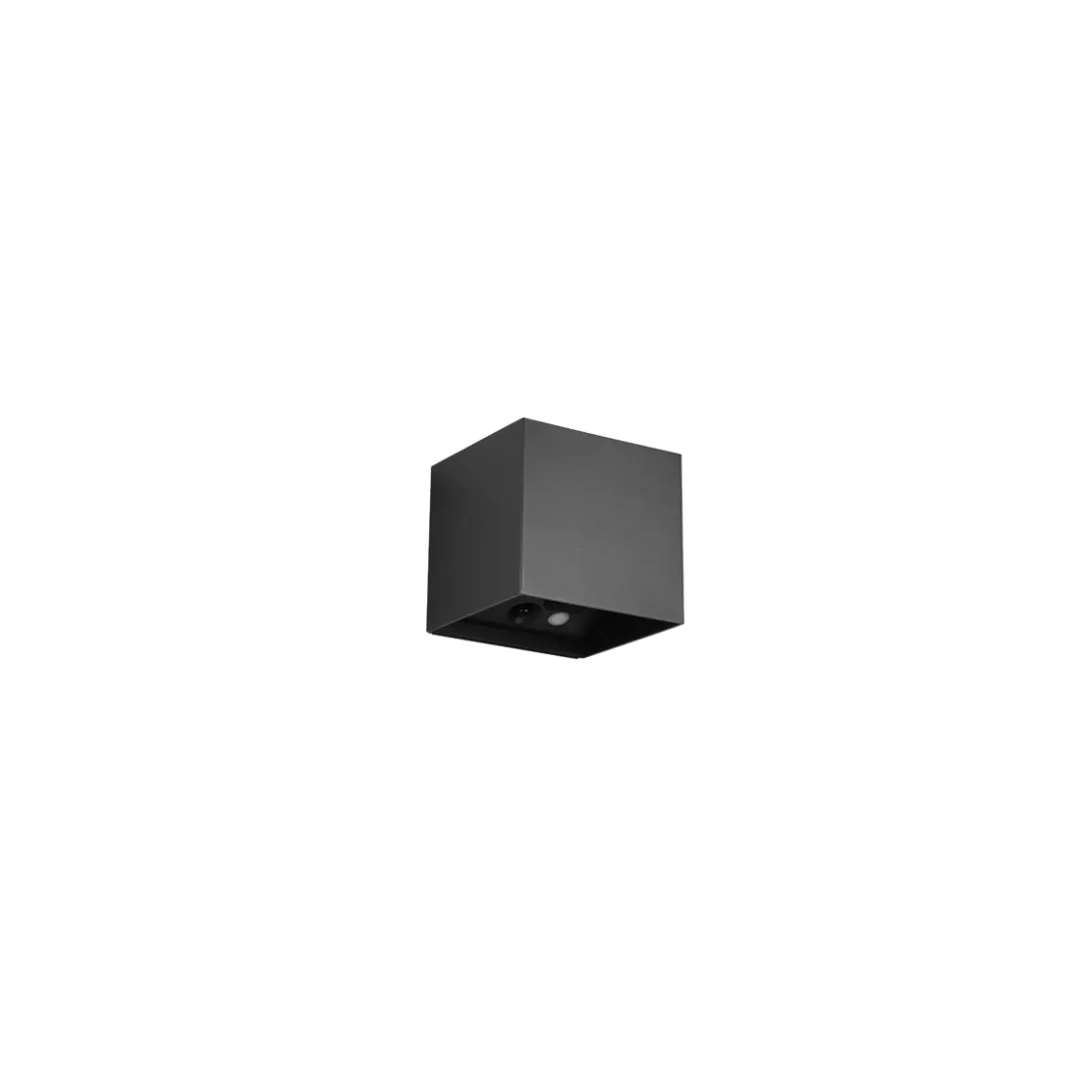 LED Wandleuchte GENIE schwarz eckig ^ Reality Outlet
