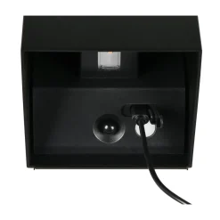 LED Wandleuchte GENIE schwarz eckig ^ Reality Outlet