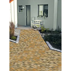 Rechteck 20x10x6 cm Muschelkalk m. Faseincl. 2 Würfel/Lage ^ Lusit Hot