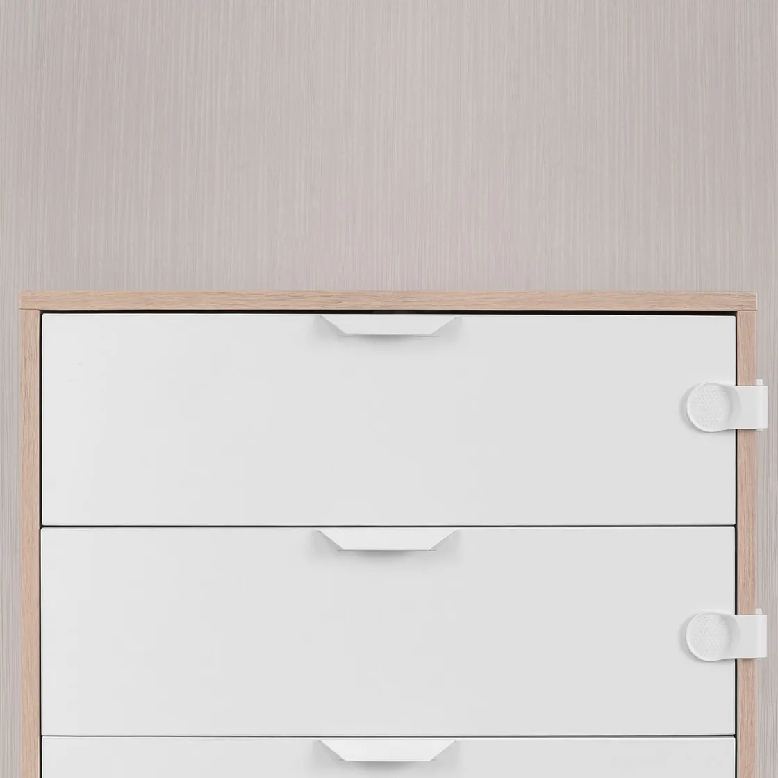 Schrank- und Schubladensicherung weiß ^ Reer Clearance