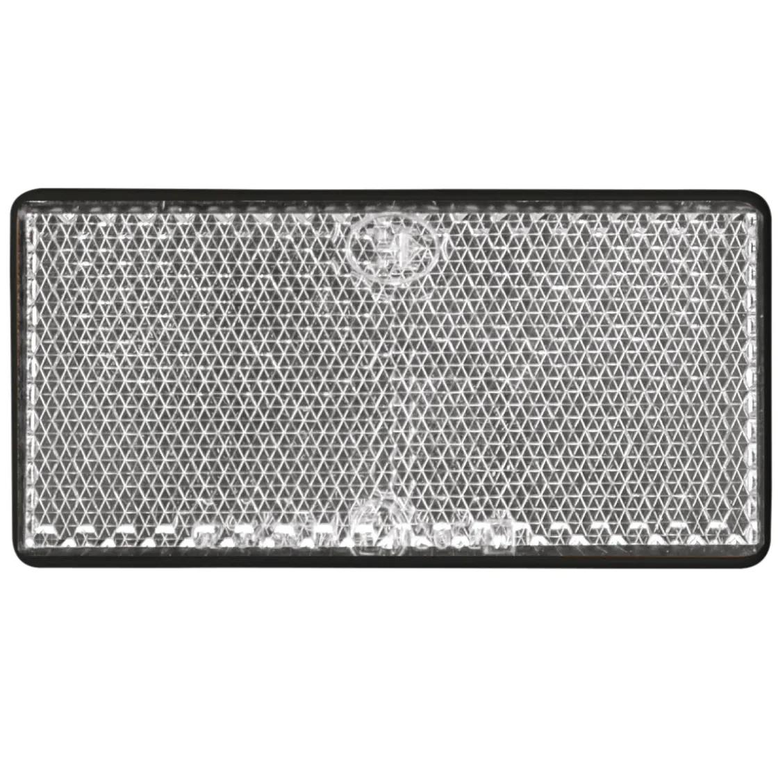 Reflektor weiss viereckig 2 Stueck ^ Discount