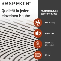 Dunstabzugshaube DH520WL weiss ^ Respekta Discount