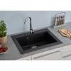Spuele Schwarz, 66 cmTemperaturbest. bis 180 Grad C wechsels. ^ Respekta Discount