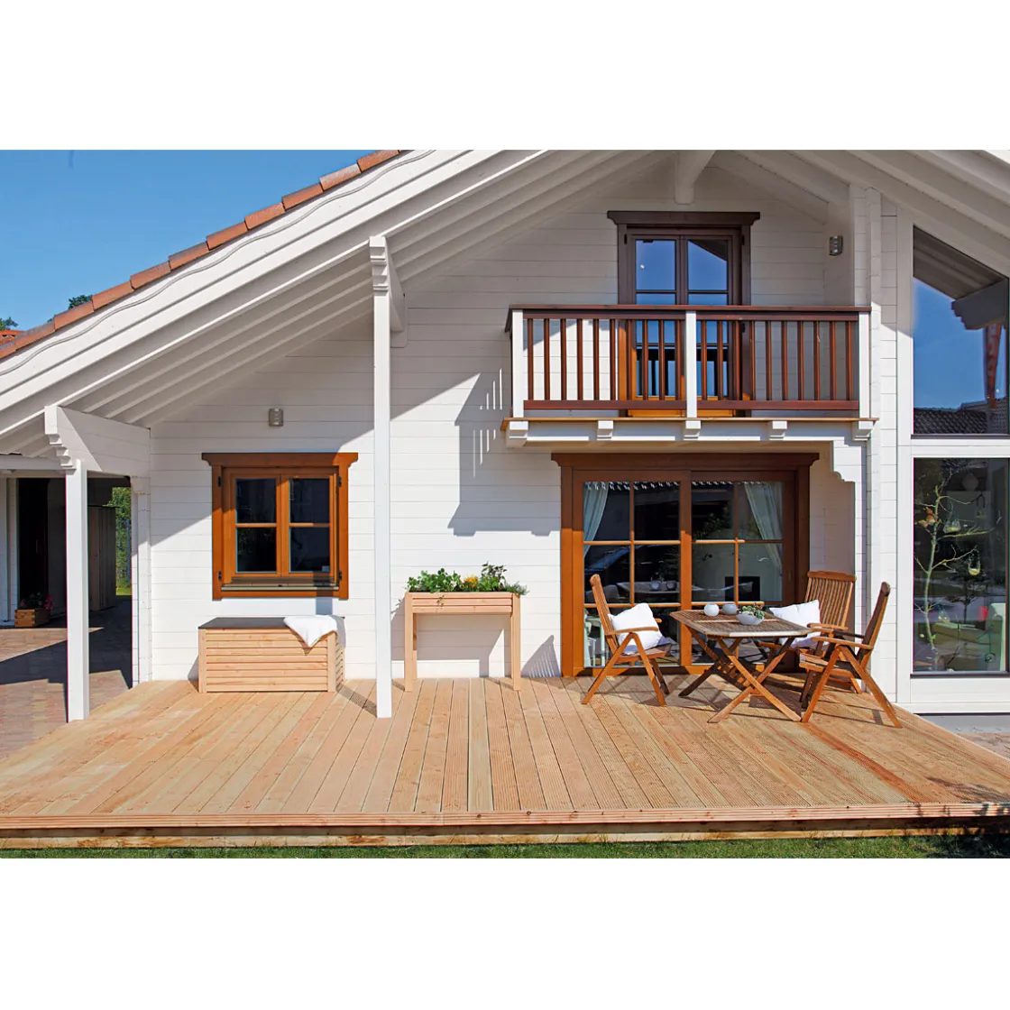 Terrassendiele Douglasie 400 x 12 x 2,8 cm ^ Rettenmeier Clearance