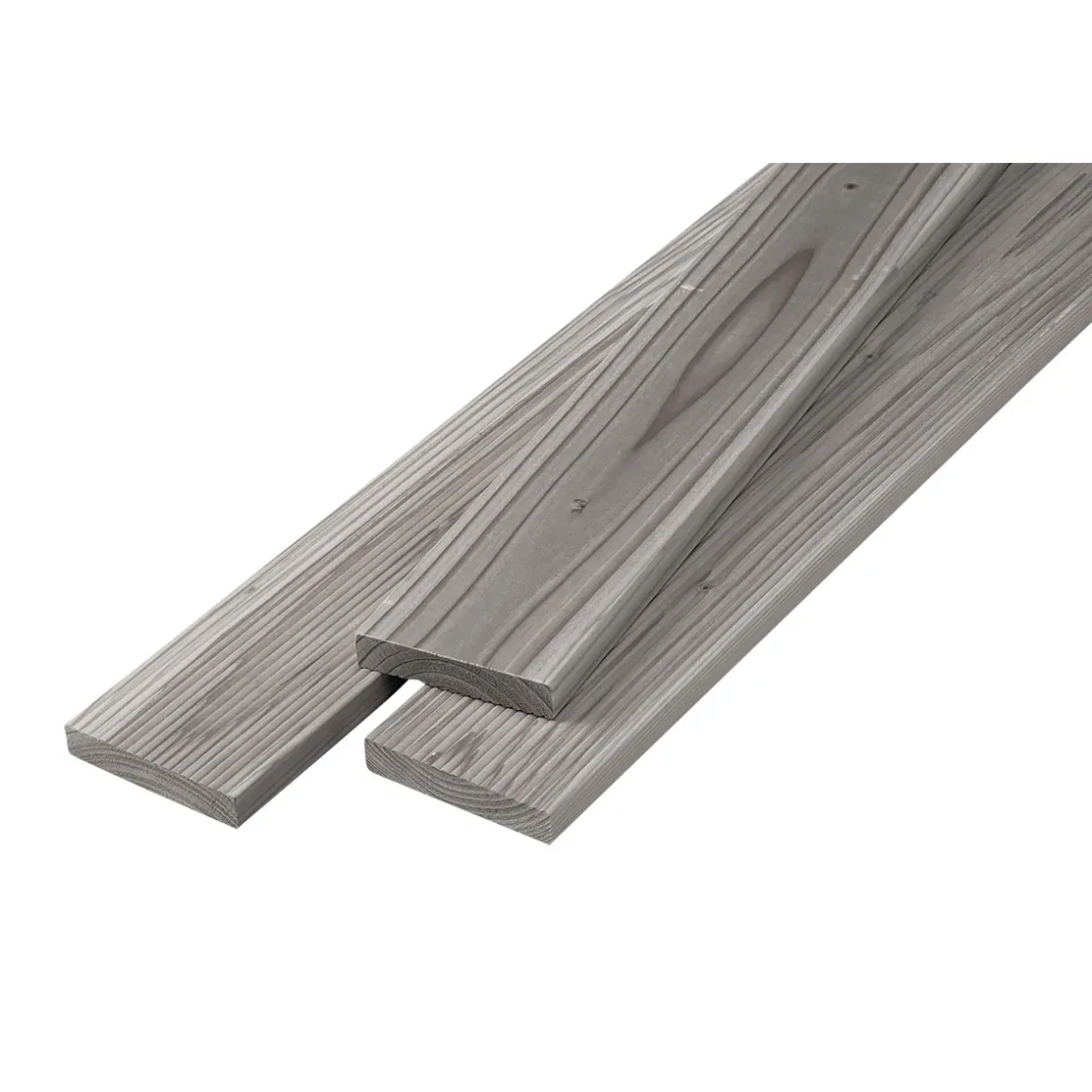 Terrassendiele grau 300 x 12 x 2,1 cm ^ Rettenmeier New