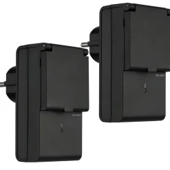 Funkschalt-Set außen IP44 Standard mit Fernbedienung 2+1 schwarz ^ REV Ritter Discount