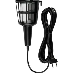 Handleuchte Vollkunststoff für Leuchtmittel E27 max. 60W schwarz ^ REV Ritter Outlet