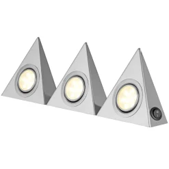 LED-Unterbauleuchte TrianglePromo 3 x 1,8W m Schalter ^ REV Ritter Online