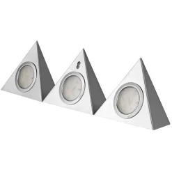 LED-Unterbauleuchte Trinagle Snsor 3 x 2,5W silber ^ REV Ritter Sale