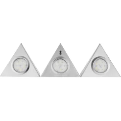 LED-Unterbauleuchte Trinagle Snsor 3 x 2,5W silber ^ REV Ritter Sale