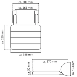Duschklappsitz Max weiß ^ Ridder Online