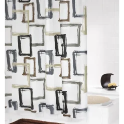 Duschvorhang Pattern Folie 180 x 200 cm ^ Ridder Sale