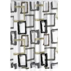 Duschvorhang Pattern Folie 180 x 200 cm ^ Ridder Sale