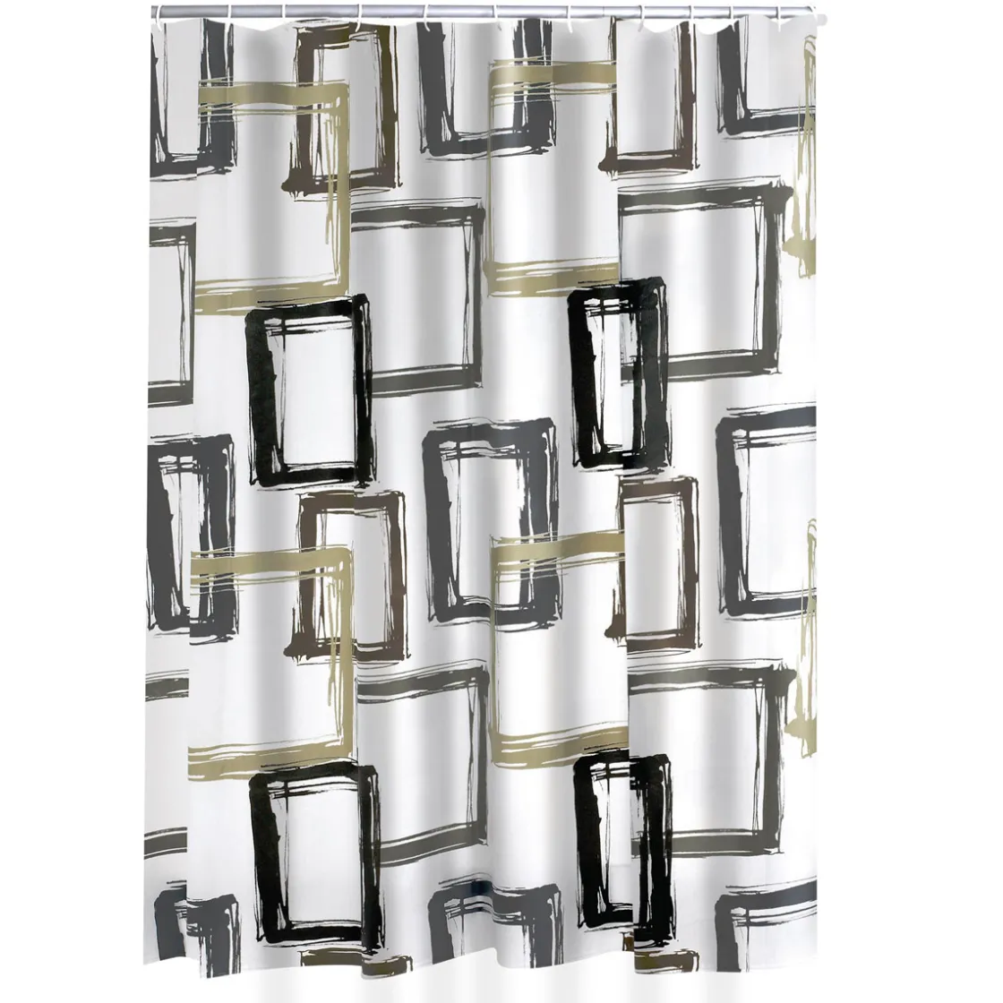 Duschvorhang Pattern Folie 180 x 200 cm ^ Ridder Sale