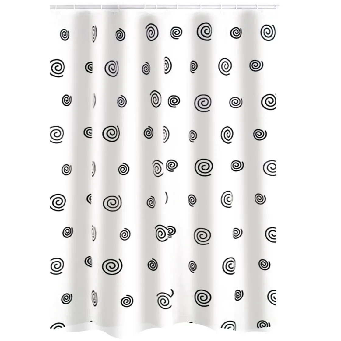 Duschvorhang Snail Textil 180 x 200 cm ^ Ridder Best