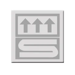 Teppich Chic 60 x 90 cm grau Polyester-Microfaser ^ Ridder Best
