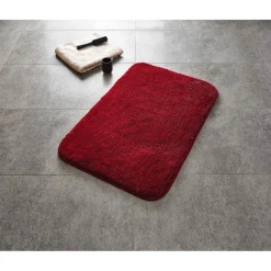 Teppich Chic 60 x 90 cm rot Polyester-Microfaser ^ Ridder Clearance