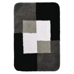 Teppich Coins 60 x 90 cm grau Polyester ^ Ridder Best