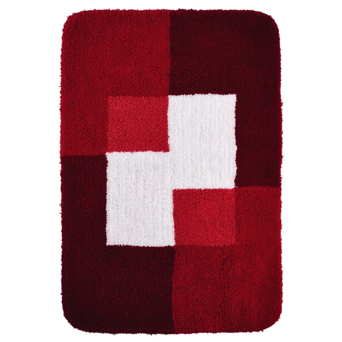 Teppich Coins 60 x 90 cm rot Polyester ^ Ridder Hot
