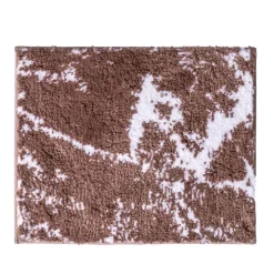 Teppich Marmor 55 x 50 cm beige-weiß Polyester-Microfaser ^ Ridder Discount