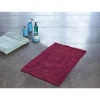 Teppich Soft 55 x 85 cm beere Polyester-Microfaser ^ Ridder