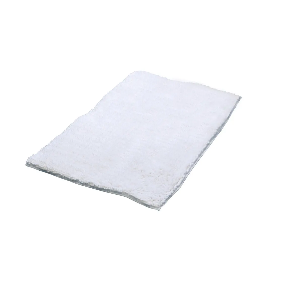 Teppich Soft 55 x 85 cm weiß Polyester-Microfaser ^ Ridder Discount