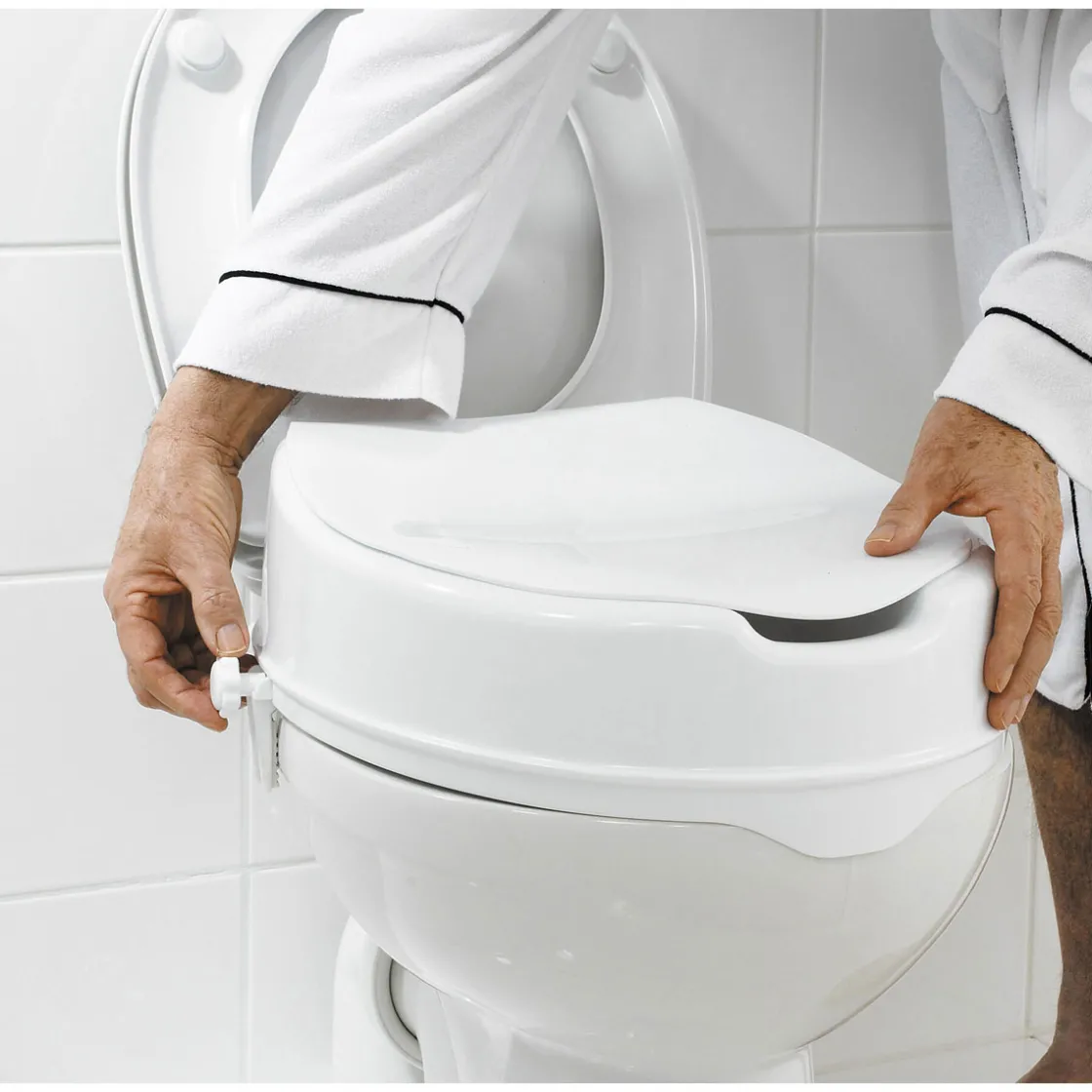 Toilettensitzerhöhung mit Deckel Sam ^ Ridder Online