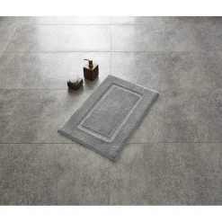 Vorleger Stadion 50 x 50 cm hellgrau Polyester-Microfaser ^ Ridder Sale
