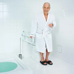 WC-Aufstehbügel 76 cm klappbar weiß ^ Ridder Best